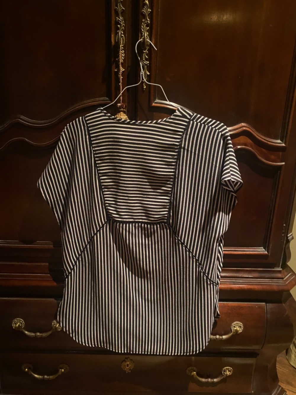 Stripe Swim Cover-Up - Picture 2 of 4